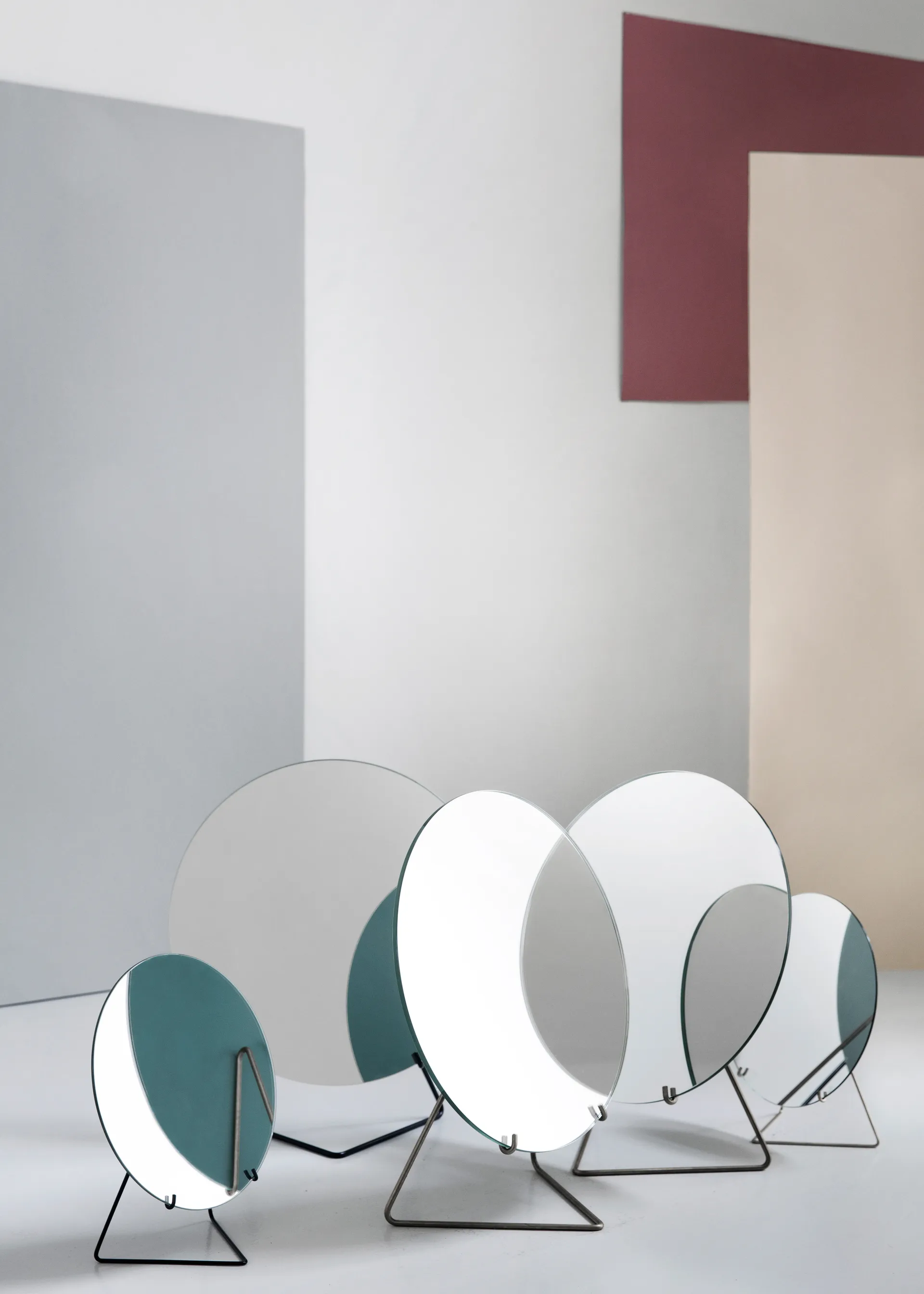 테이블 거울 Ø20 cm, Black MOEBE | 모에베