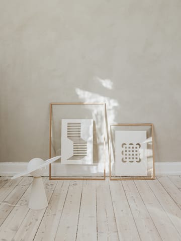 릴리프 아트워크 원 & 정사각형 21x29.7 cm - Off White - MOEBE | 모에베