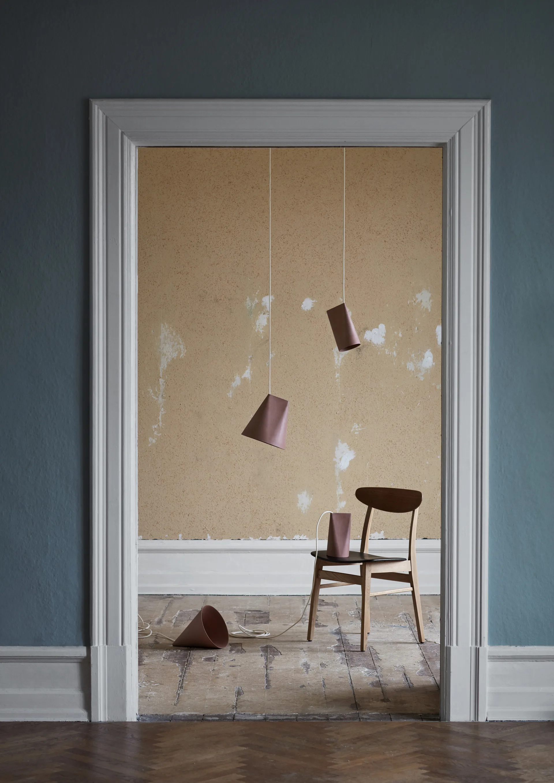 천장 조명 세라믹 23x23.5 cm, Terra Cotta, Wood MOEBE | 모에베