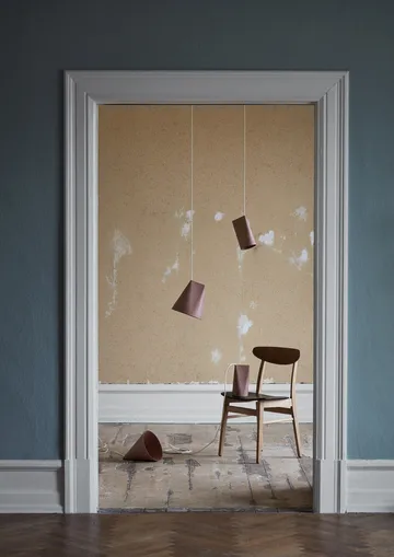 천장 조명 세라믹 23x23.5 cm - Terra Cotta, Wood - MOEBE | 모에베