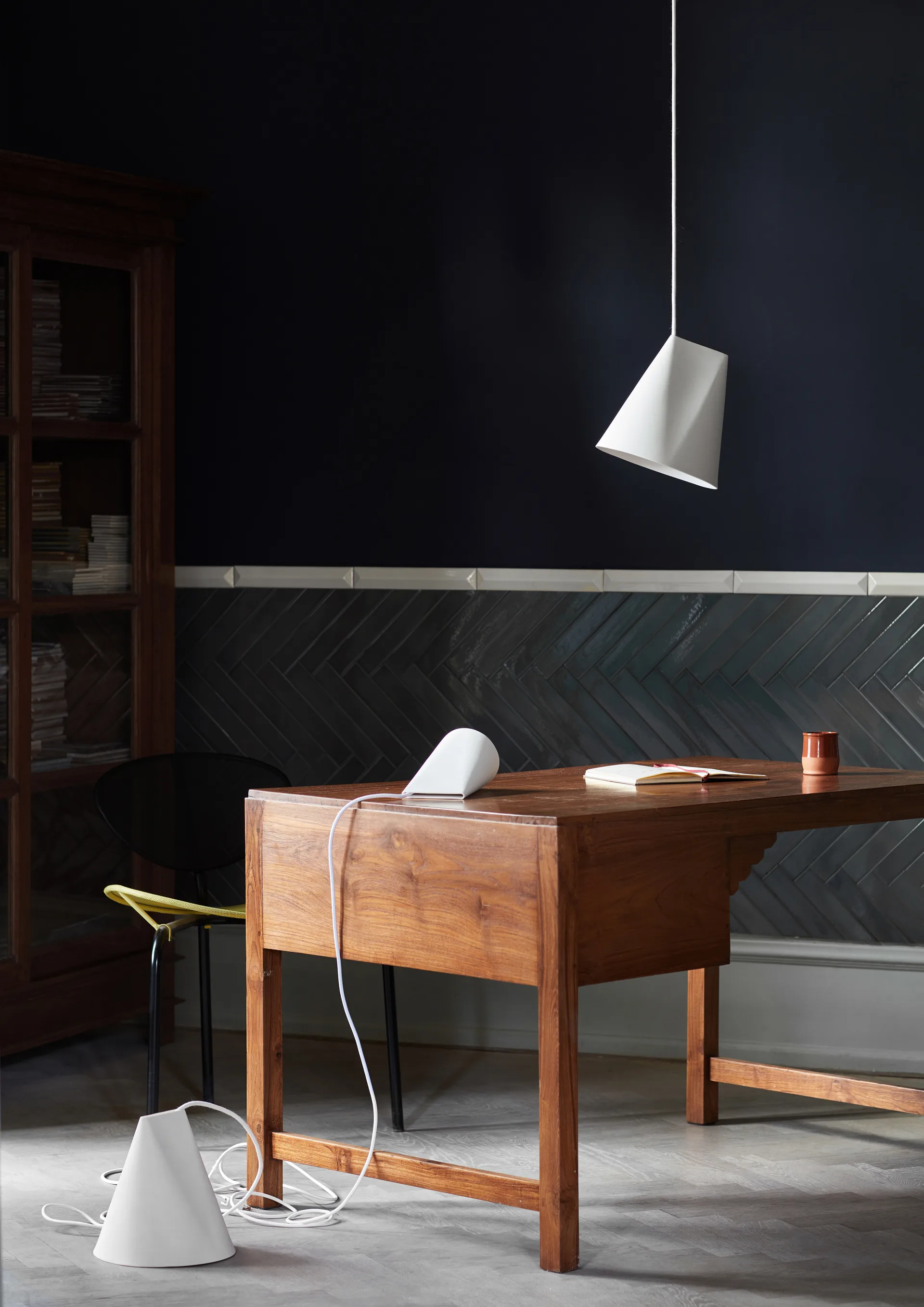 천장 조명 세라믹 23x23.5 cm, White MOEBE | 모에베