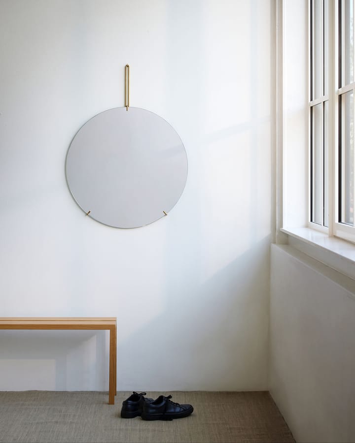 모에베 벽걸이 거울 Ø70 cm, Stainless steel MOEBE | 모에베