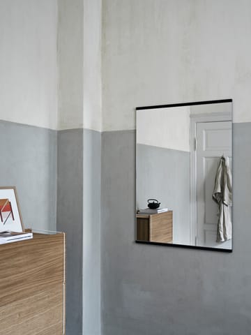 직사각 벽 거울 70x100 cm - Black - MOEBE | 모에베