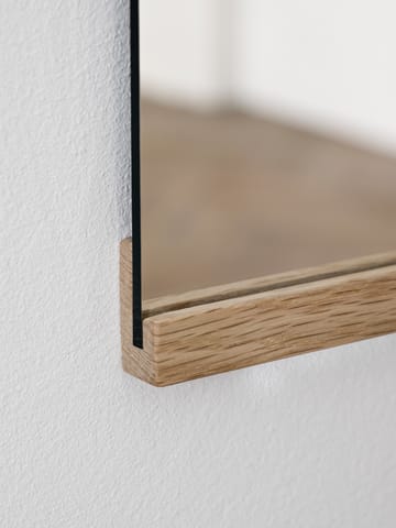 직사각 벽 거울 70x100 cm - Oak - MOEBE | 모에베