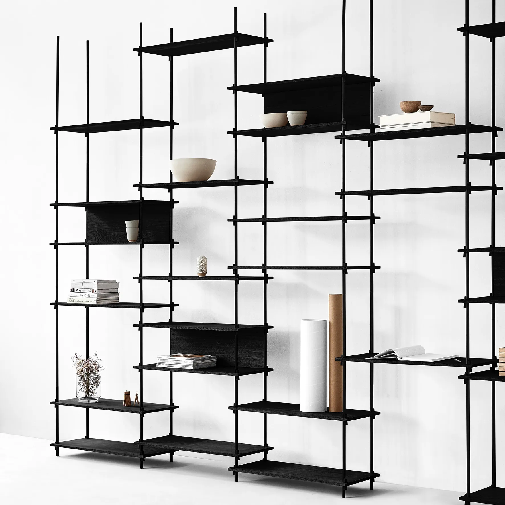 모에베 백투 선반 85 cm, Black MOEBE | 모에베