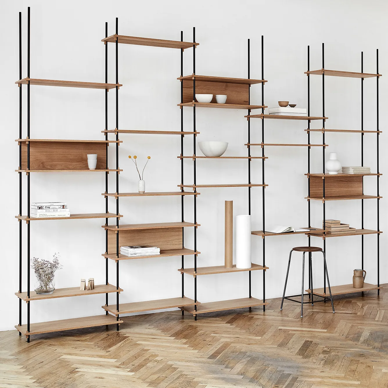 모에베 선반 세트 85 cm, Oak MOEBE | 모에베