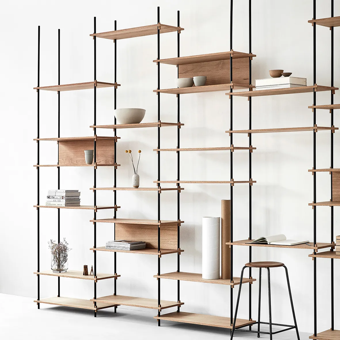 모에베 백투 선반 85 cm, Oak MOEBE | 모에베