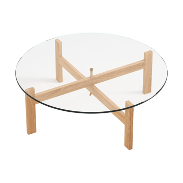 모에베 라운드 커피 테이블 Ø88 cm - Oak - MOEBE | 모에베