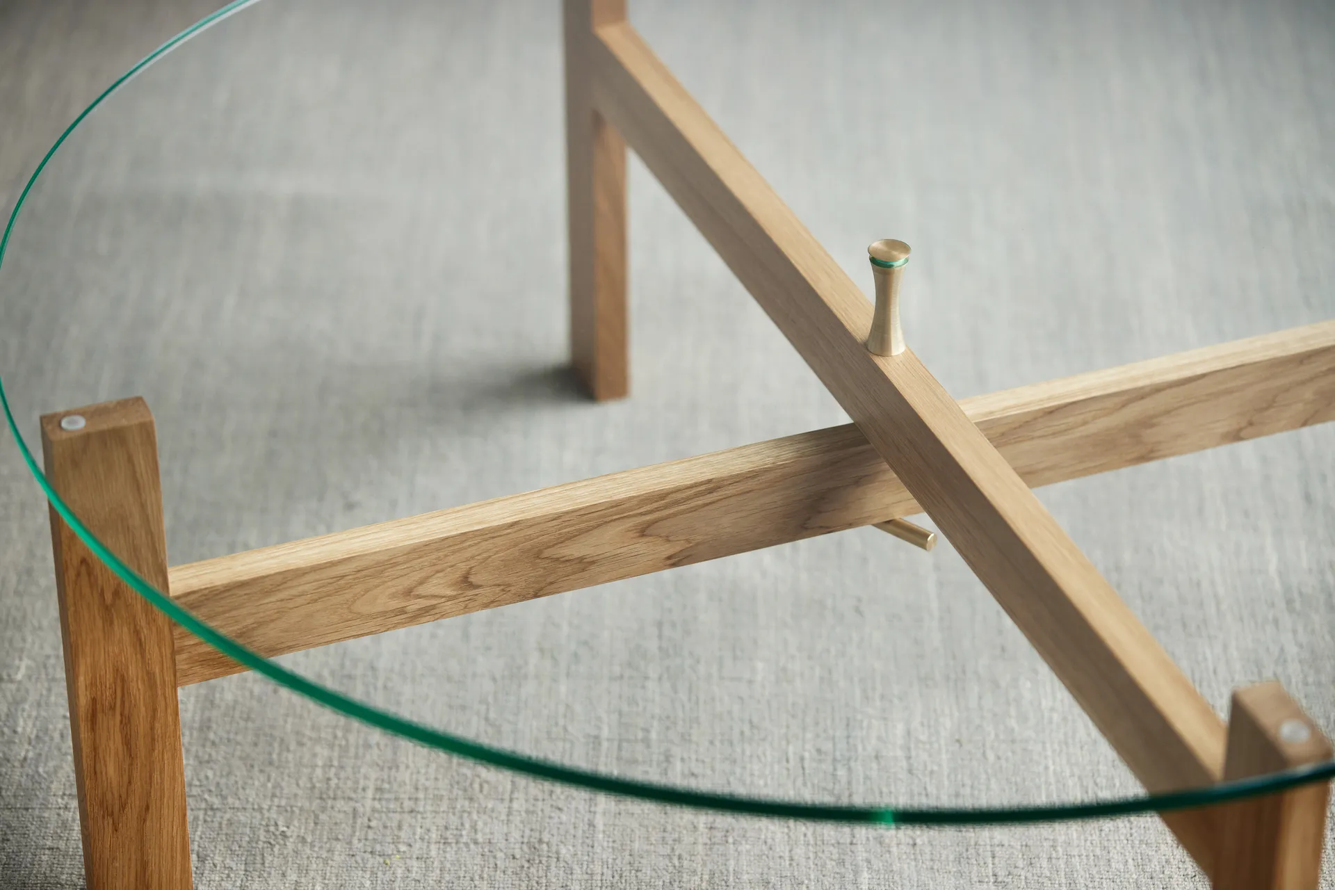 모에베 라운드 커피 테이블 Ø88 cm, Oak MOEBE | 모에베