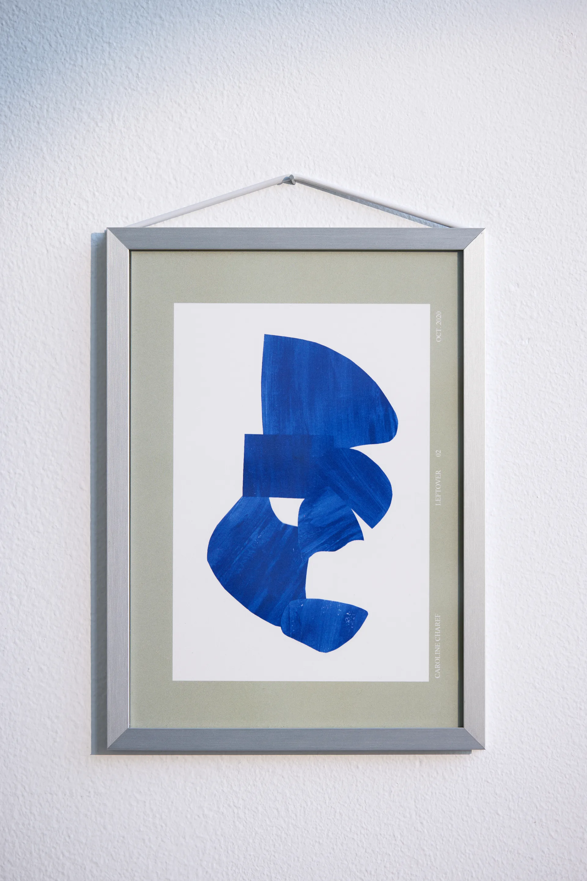 모에베 프레임 A4 22.6x31.3 cm, Brushed aluminium MOEBE | 모에베