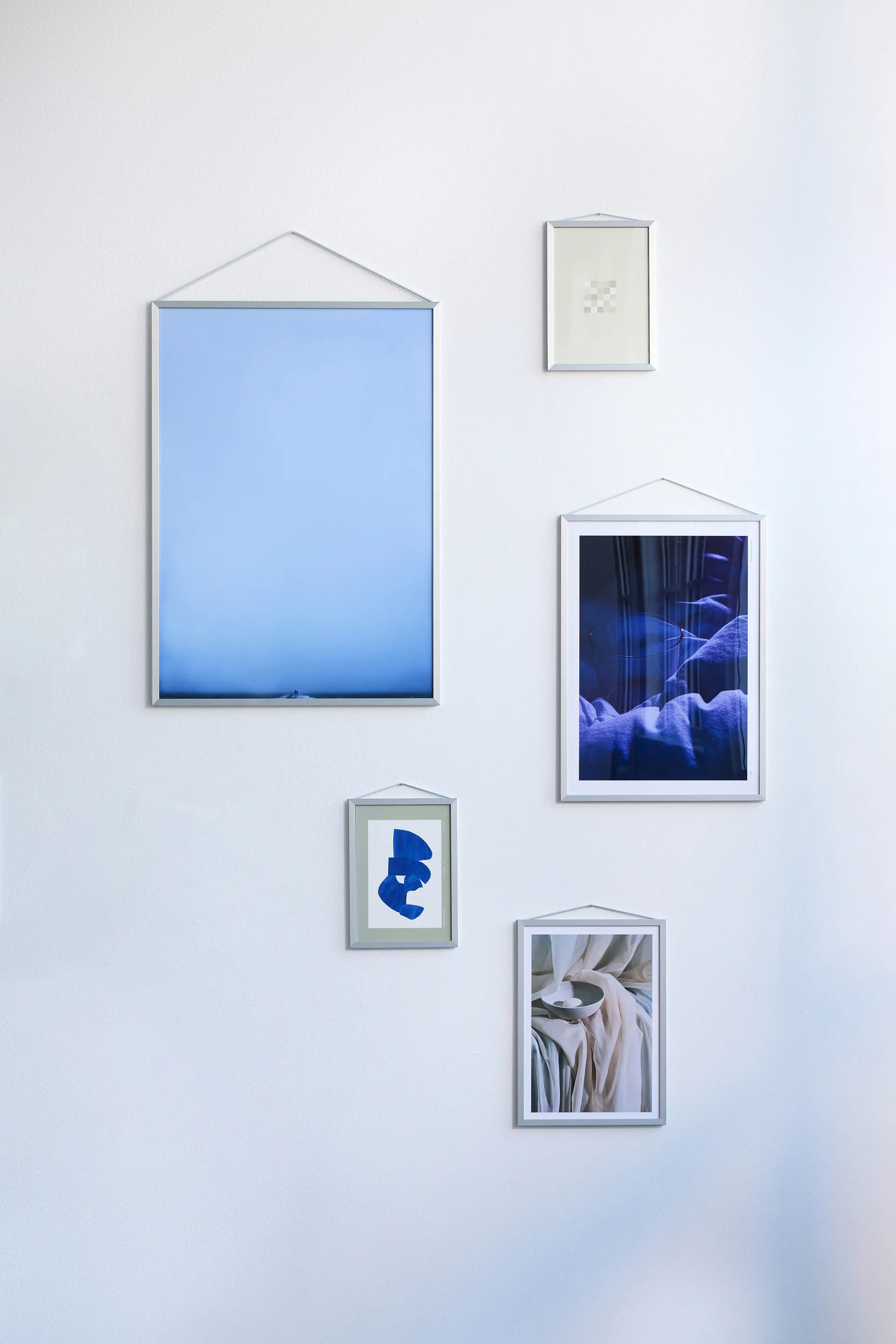 모에베 프레임 A4 22.6x31.3 cm, Brushed aluminium MOEBE | 모에베