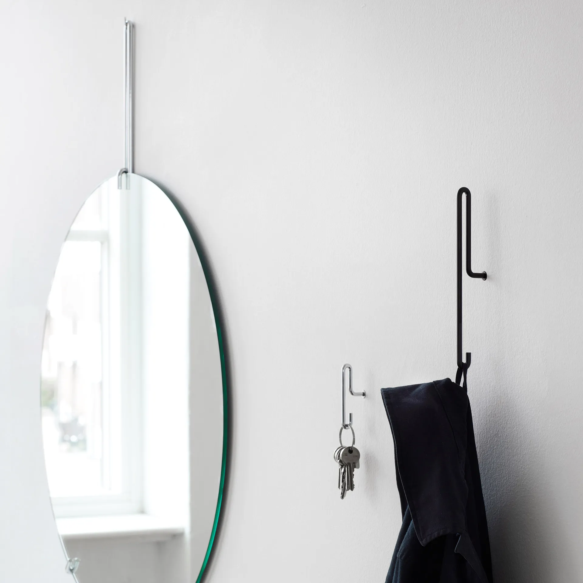 모에베 벽 후크 라지, Black MOEBE | 모에베