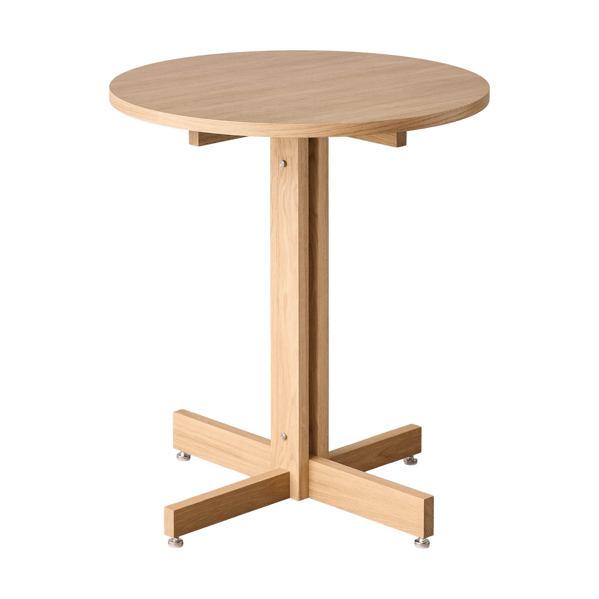 KUMU 카페 테이블, 오일 마감 오크, Ø65 cm MOEBE | 모에베