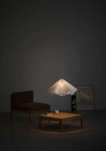 Sinuate 펜던트 조명 - White-brass, large Ø75x40 cm - MOEBE | 모에베