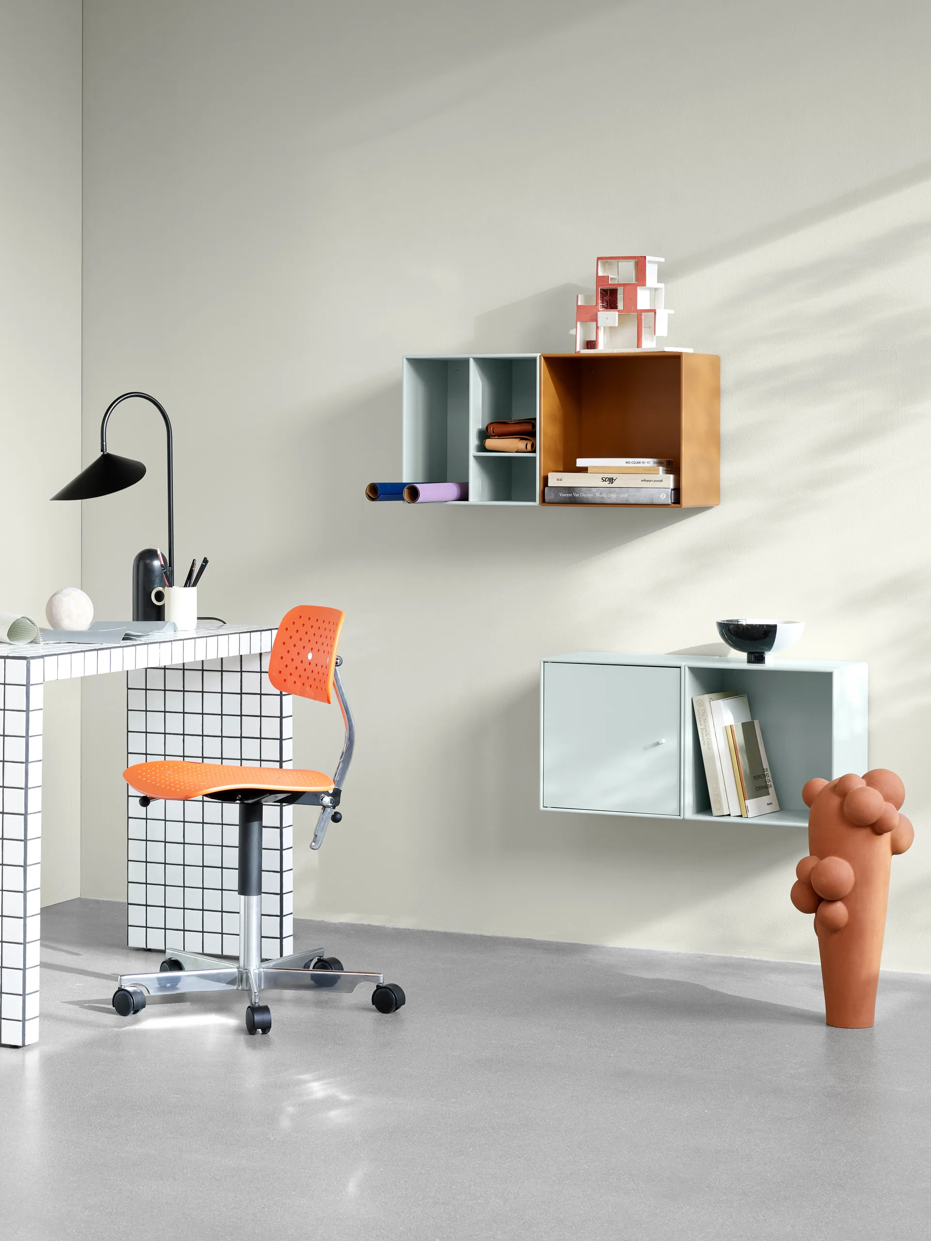 몬타나 미니 1002 선반 35x35 cm, Mist Montana | 몬타나