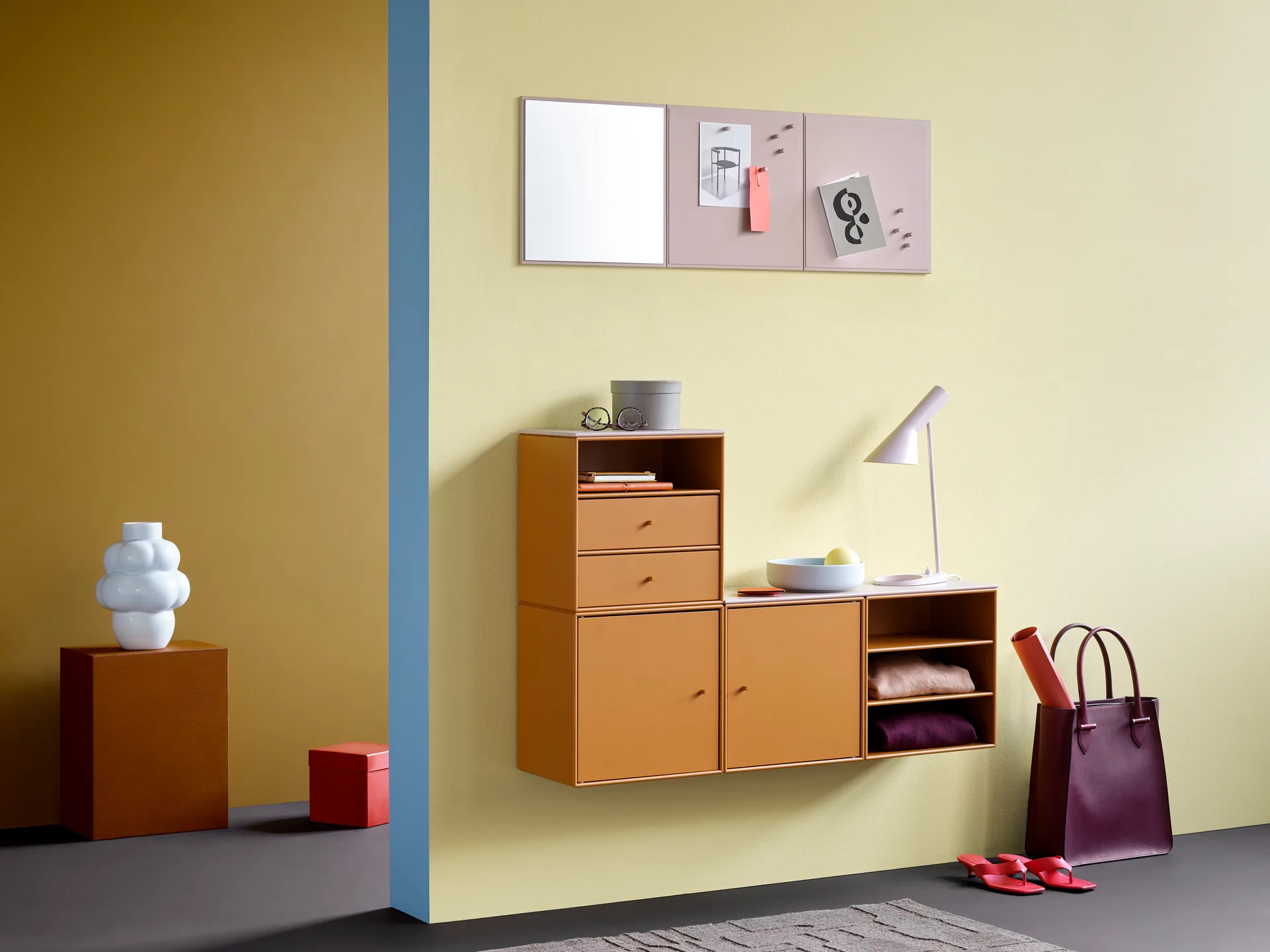 몬타나 미니 1006 선반 35x35 cm, Amber Montana | 몬타나