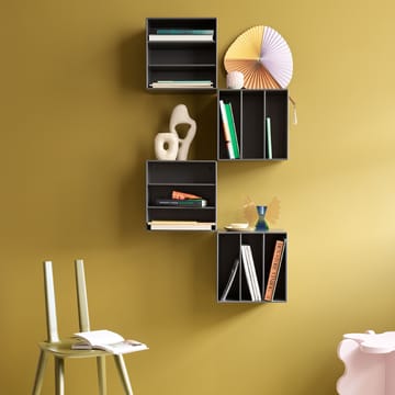 미니 1104 선반 모듈 - anthracite 04, with shelves - Montana | 몬타나