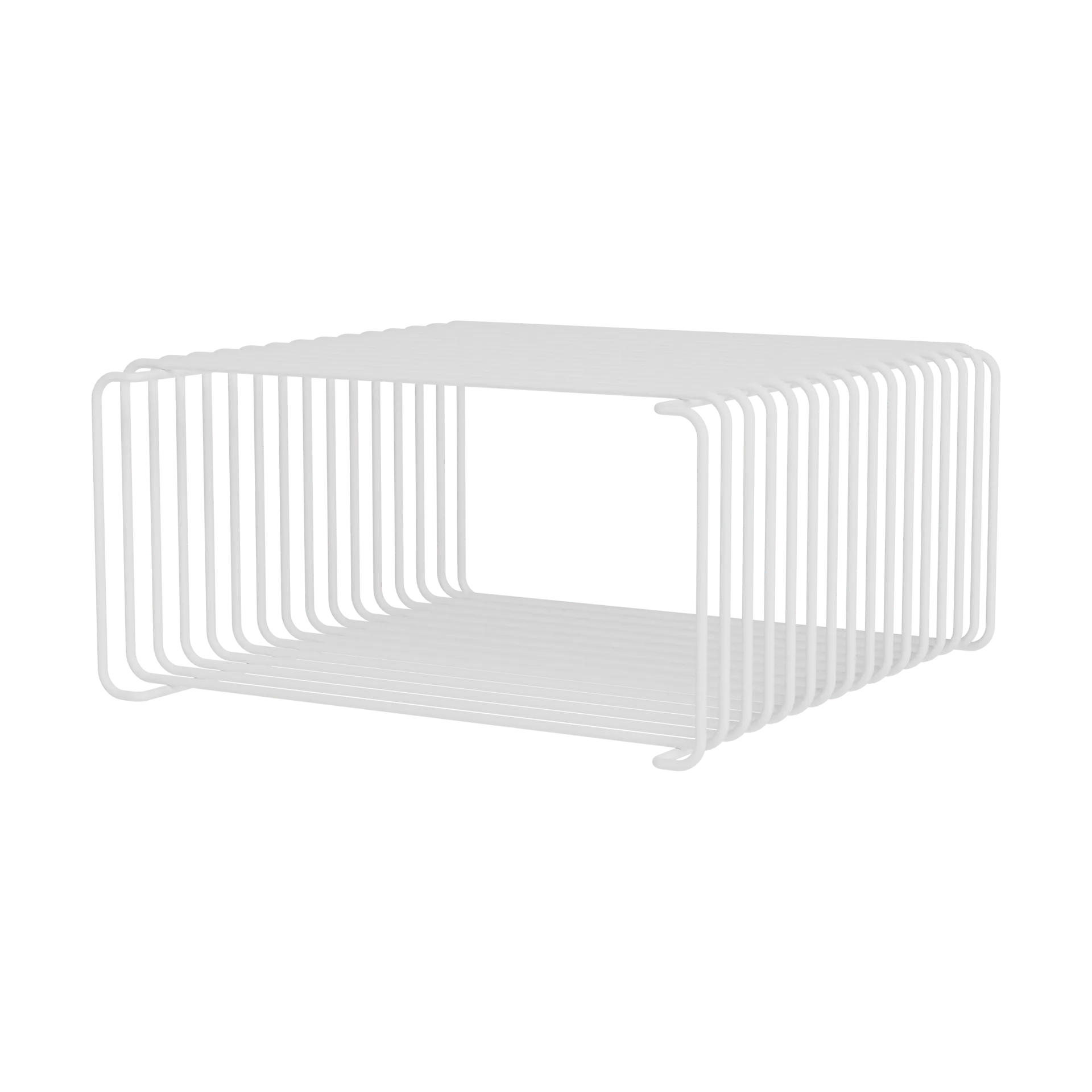 팬톤 와이어 싱글 선반 하프 34.8x17.2x34.8 cm, Snow Montana | 몬타나