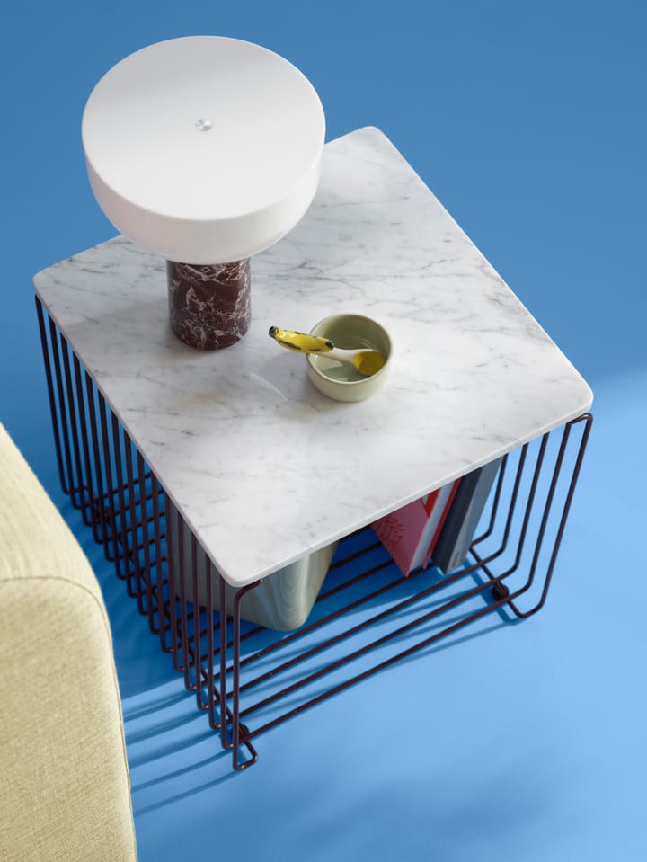 팬톤 와이어 선반용 상단 패널 34.8x34.8 cm, White marble Montana | 몬타나