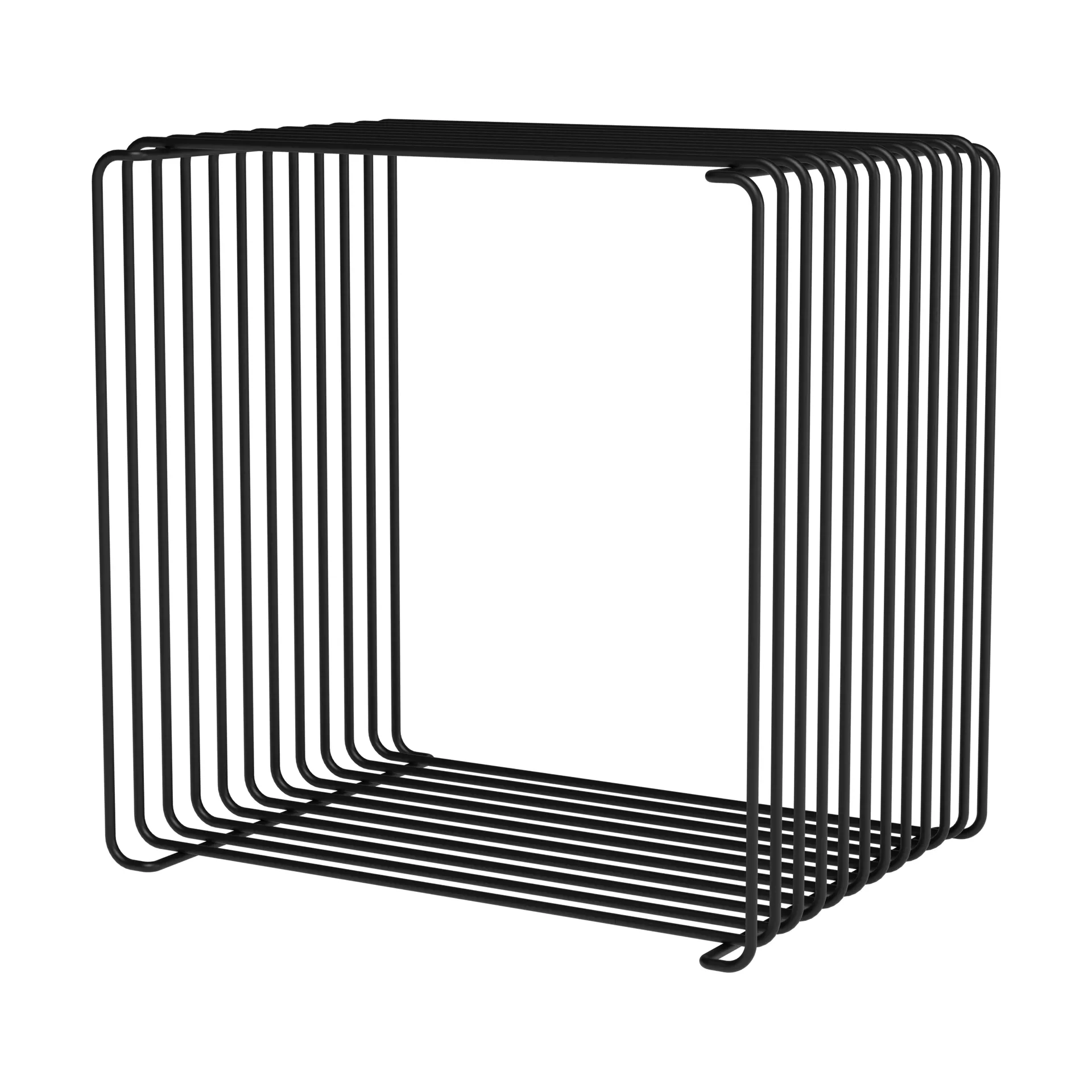 팬톤 와이어 싱글 선반 딥 34,8x34,8x25,7 cm, Black Montana | 몬타나