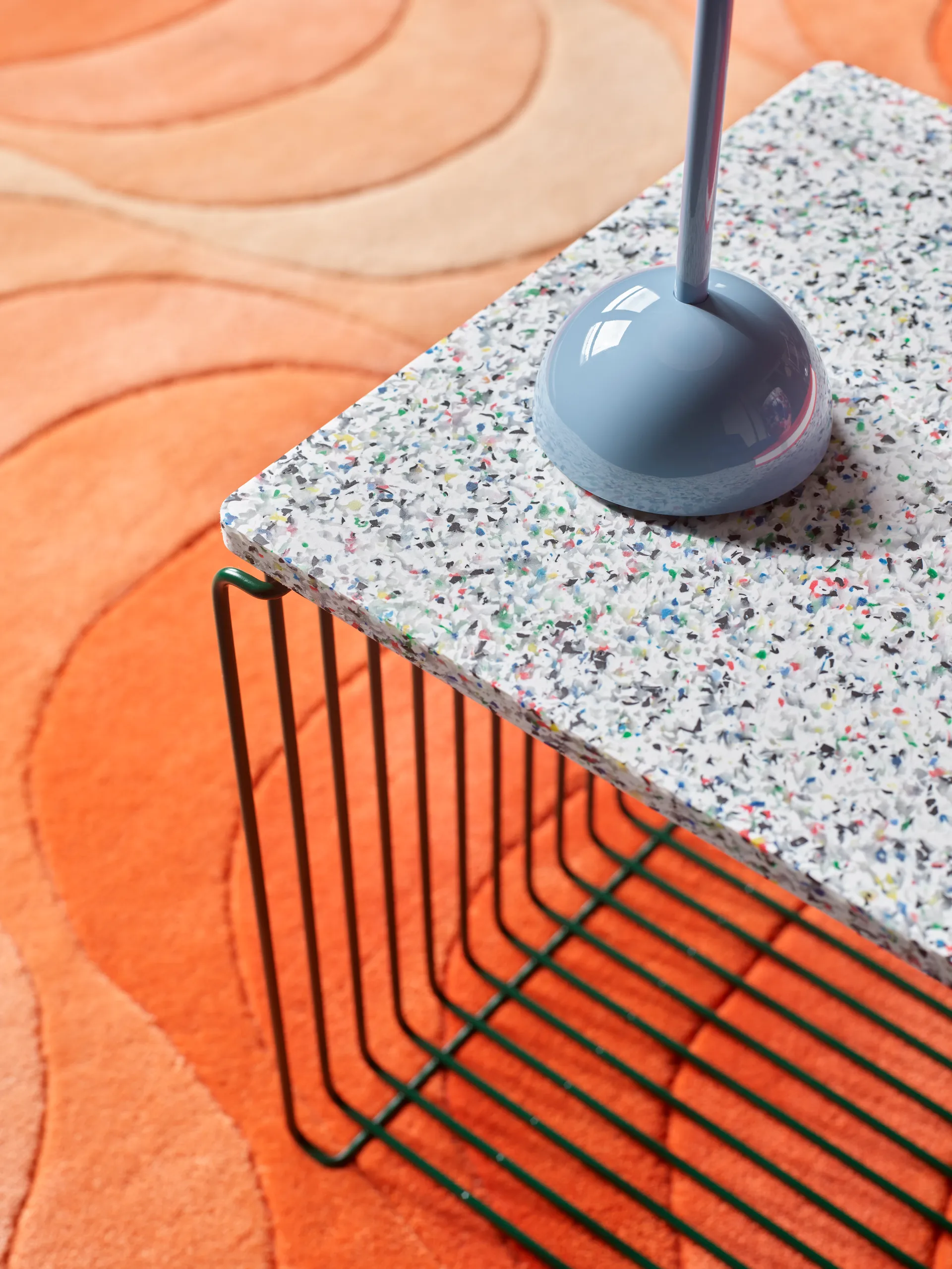 팬톤 와이어 싱글 선반 딥 34.8x34.8x34.8 cm, Pine Montana | 몬타나