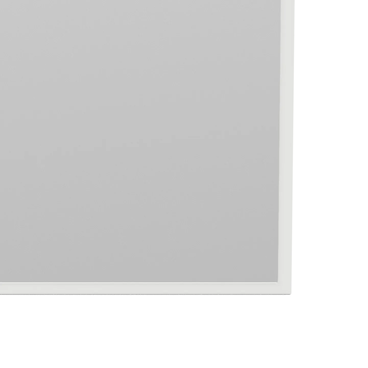 컬러 프레임 거울 46,8x46,8 cm, White Montana | 몬타나