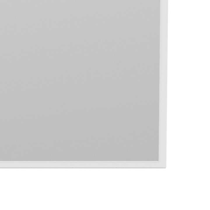 직사각 거울 69.6x105 cm - White - Montana | 몬타나