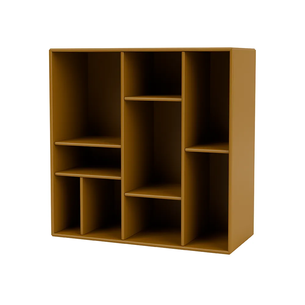 컴파일 장식 선반 69.6x69.6x30 cm, Amber 142 Montana | 몬타나