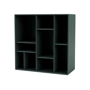컴파일 장식 선반 69.6x69.6x30 cm - Black jade 163 - Montana | 몬타나