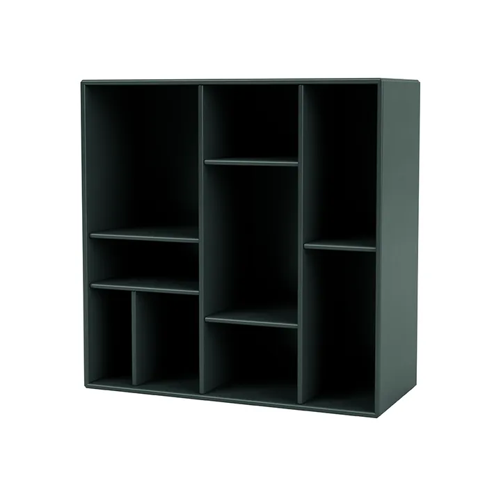 컴파일 장식 선반 69.6x69.6x30 cm - Black jade 163 - Montana | 몬타나