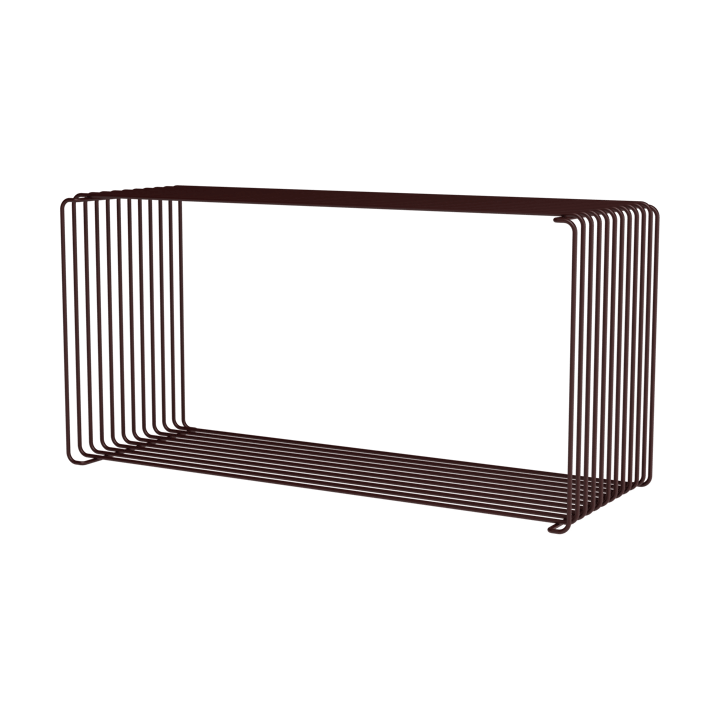팬톤 와이어 익스텐디드 선반 딥 70x34,8x25,7 cm - Black red - Montana | 몬타나