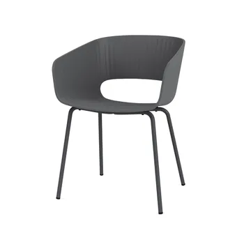 Marée 401 체어 - Anthracite lacquered metal legs - Montana | 몬타나