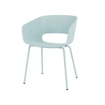 Marée 401 체어 - Flint 148 legs lacquered metal - Montana | 몬타나