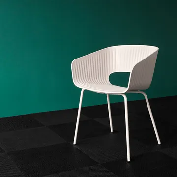 Marée 401 체어 - Flint 148 legs lacquered metal - Montana | 몬타나