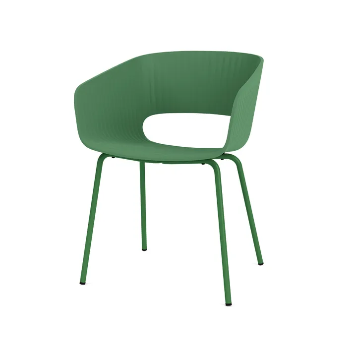 Marée 401 체어 - Parsley 152 lacquered metal legs - Montana | 몬타나