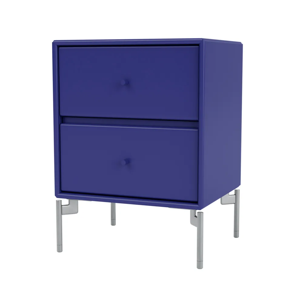 드리프트 베드사이드 테이블, Monarch 135, chrome legs cm Montana | 몬타나