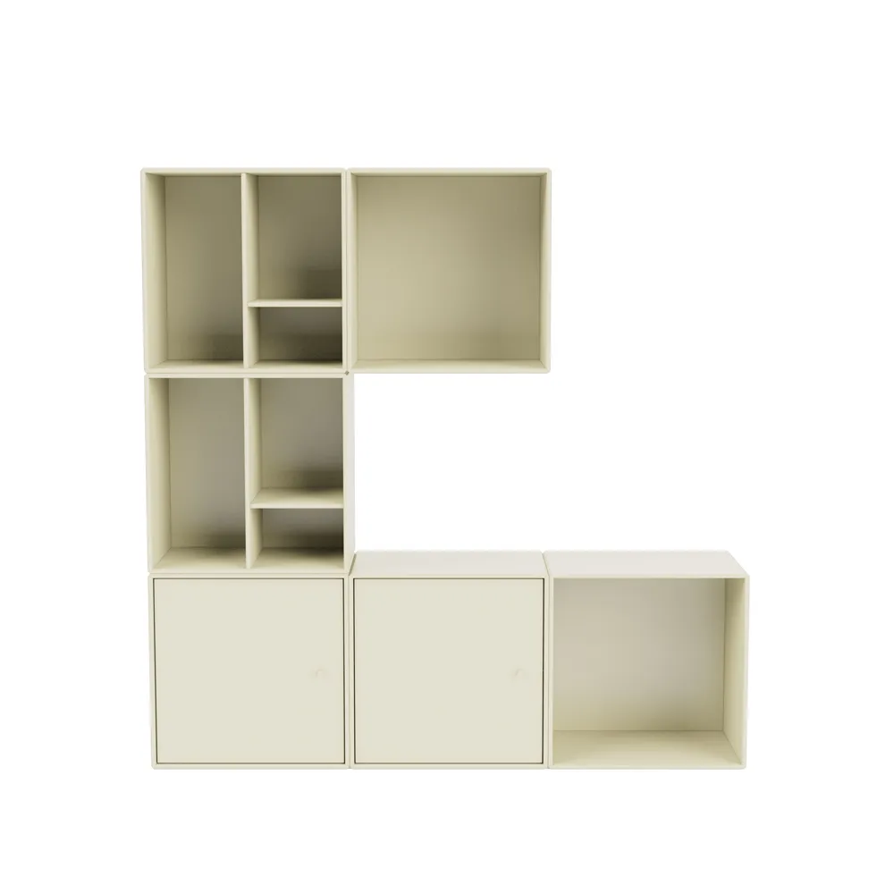 Montana Mini hyllsystem 6x2 Vanilla,  Montana