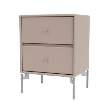 드리프트 베드사이드 테이블 - Mushroom 137, chrome legs cm - Montana | 몬타나