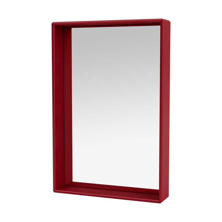 Shelfie 컬러 프��레임 거울 46.8x69.6 cm - Beetroot - Montana | 몬타나