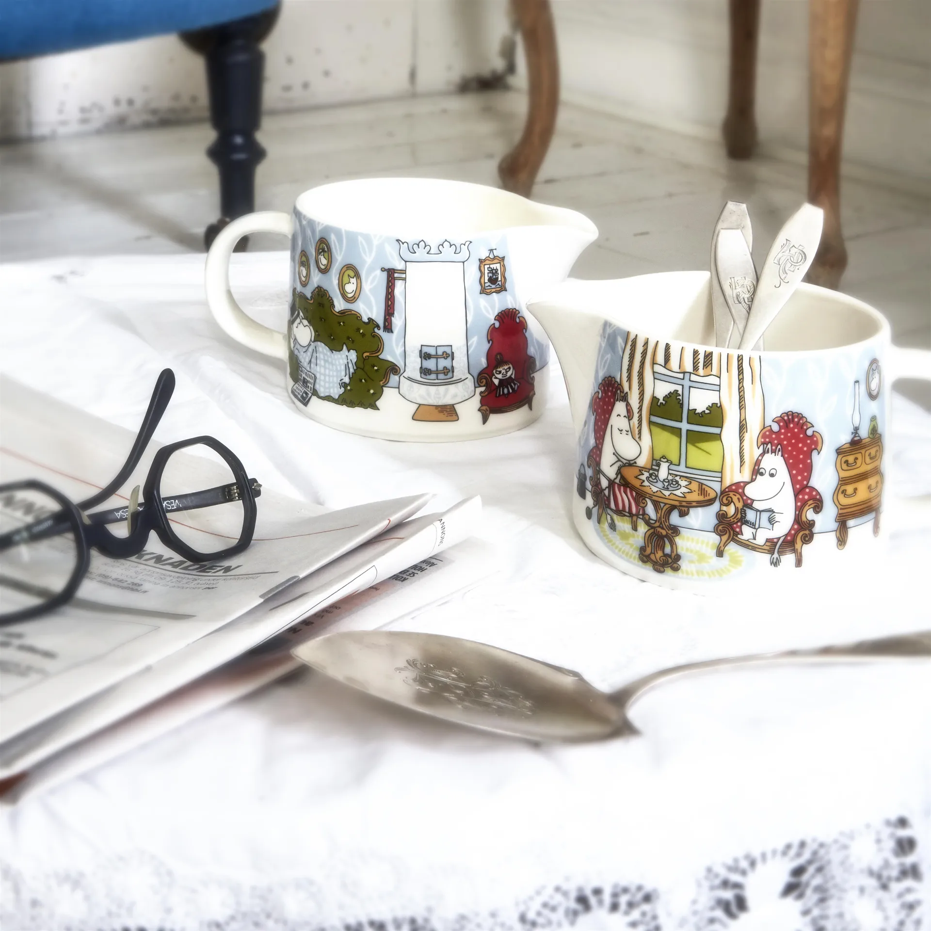 무민 애프터눈 인더 라운지 저그, 0,35 l Moomin Arabia