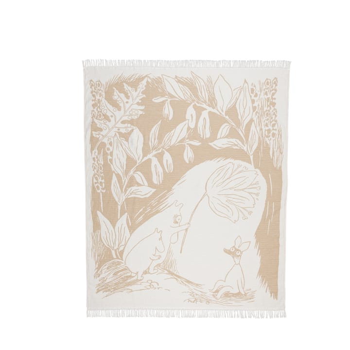 무민 코튼 스로우 130x170 cm - Beige - Moomin Arabia | 무민 아라비아