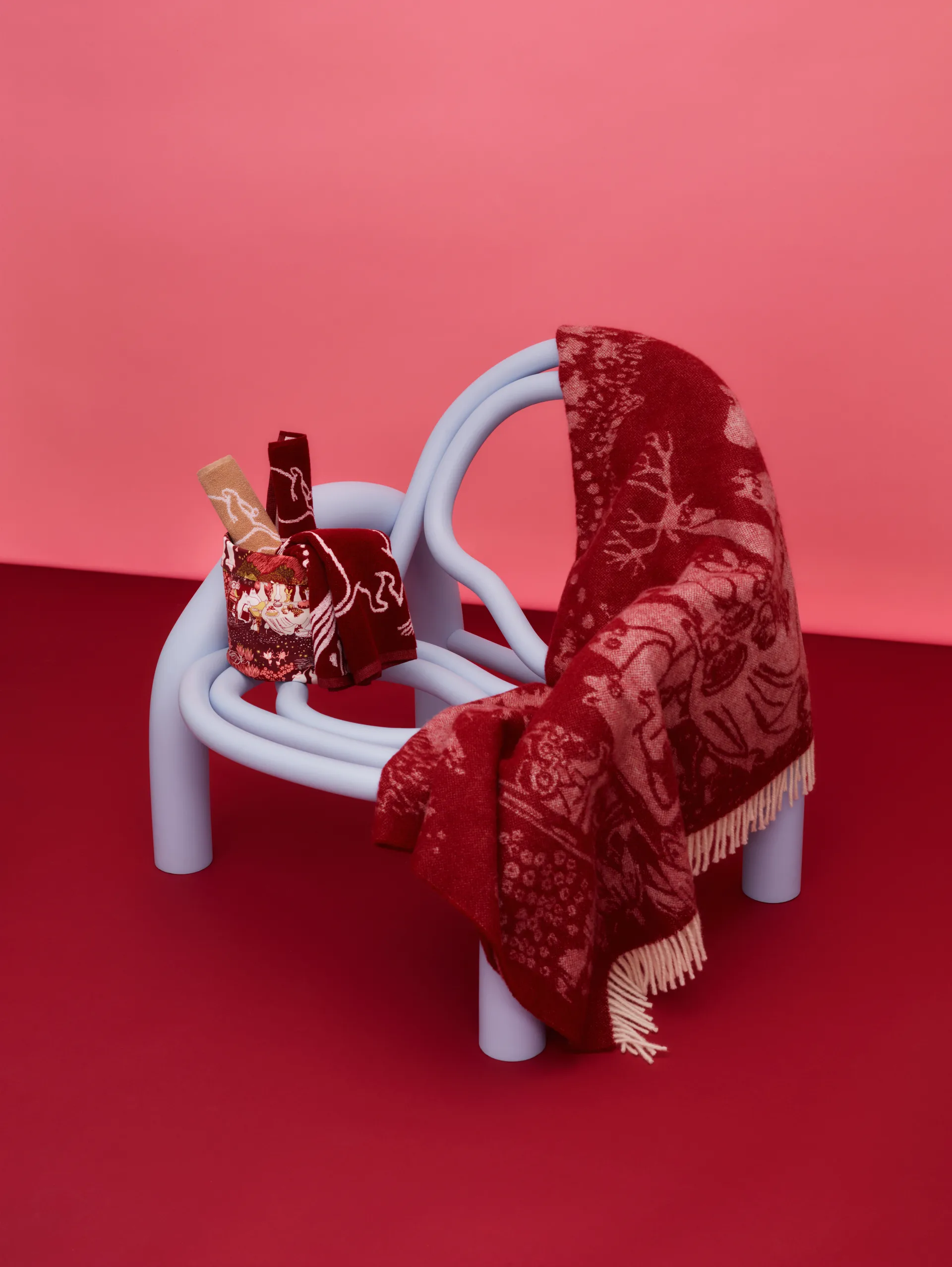 페스티브 모먼츠 무민 울 스로우, 130x170 cm Moomin Arabia