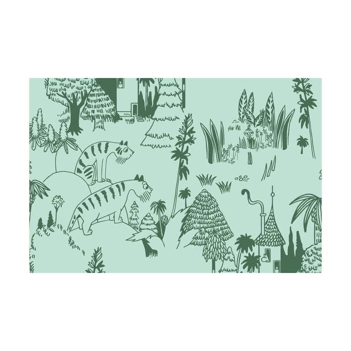 무민 침��구 세트 150x210 cm, Garden party Moomin Arabia | 무민 아라비아