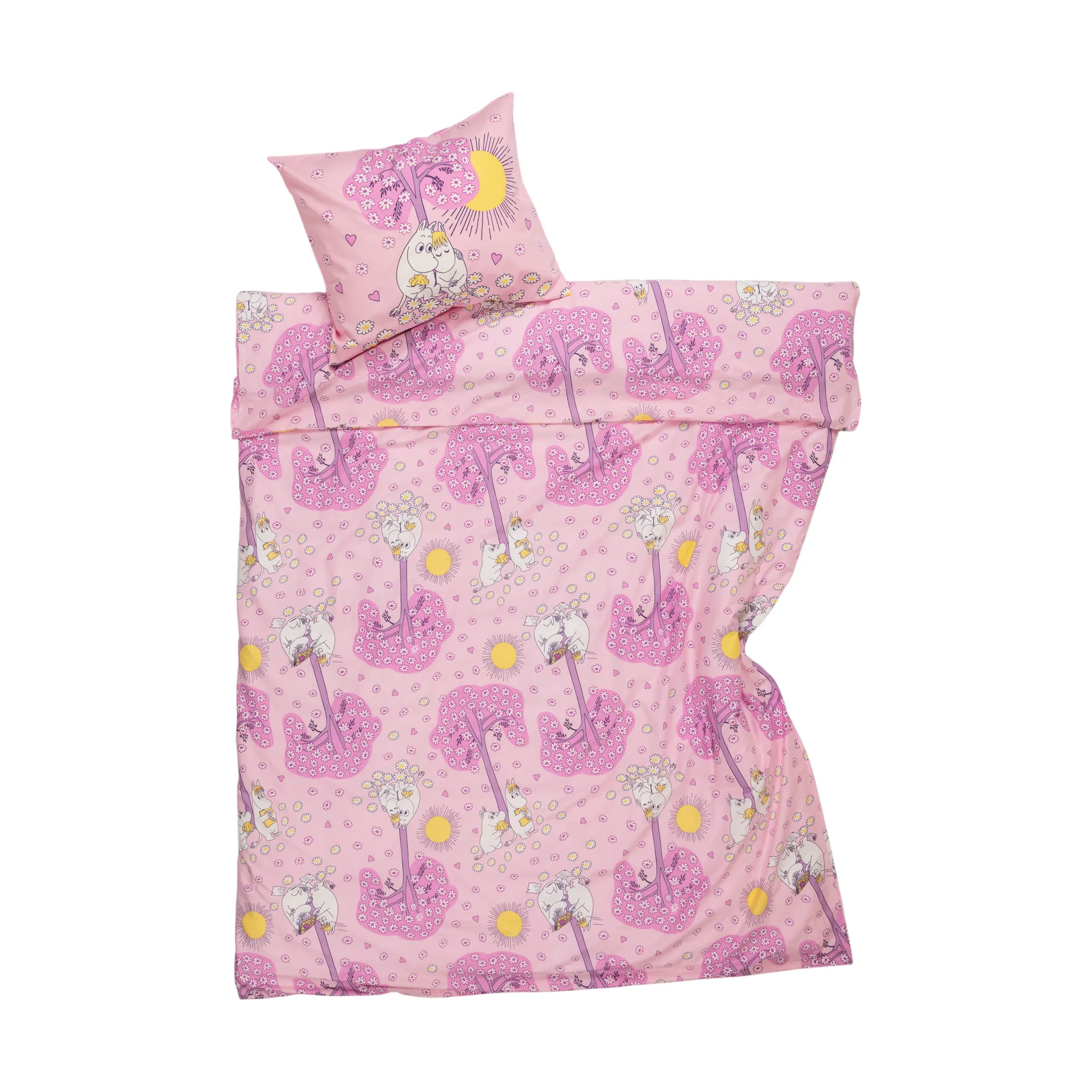 무민 침구 세트 150x210 cm, In love Moomin Arabia