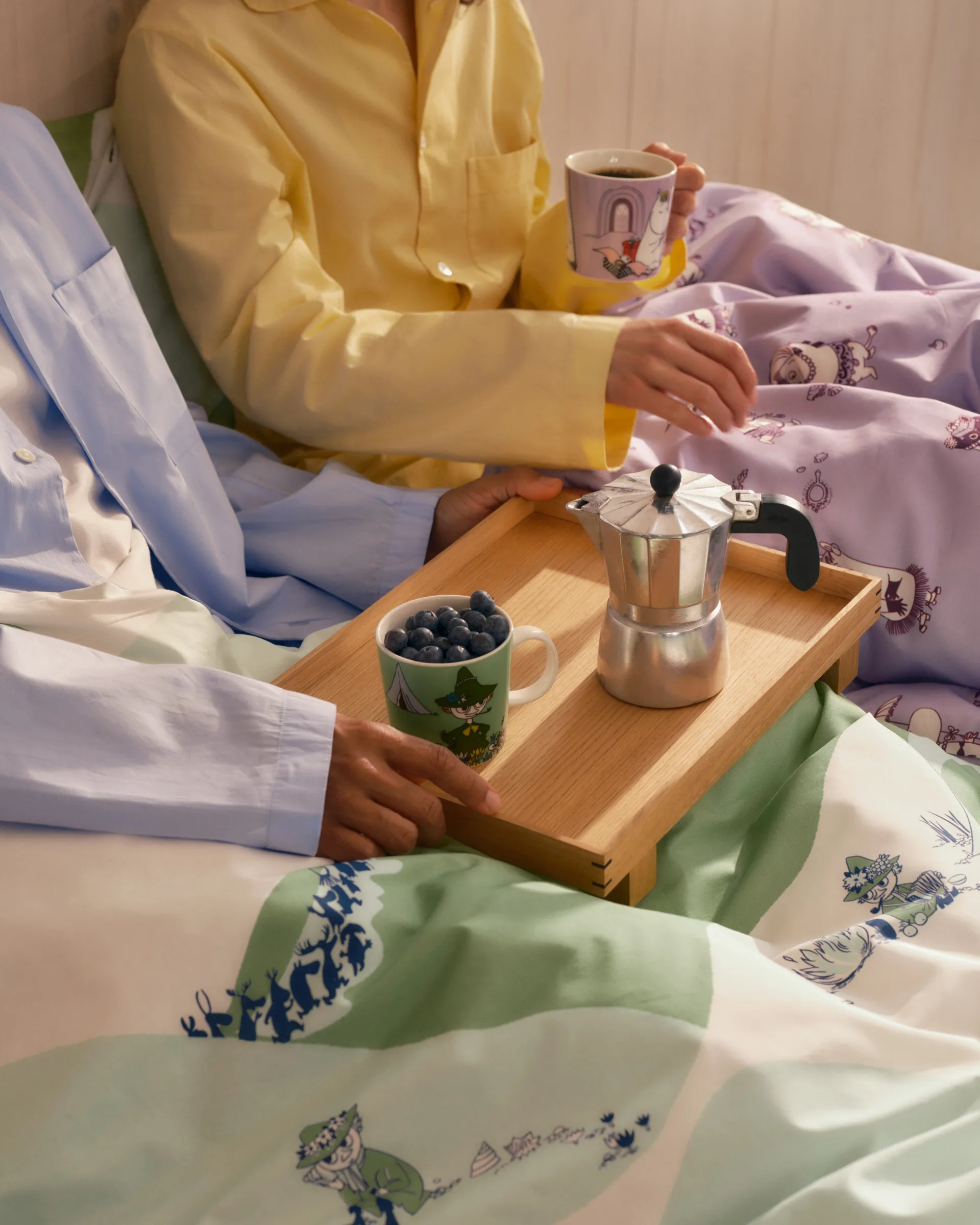 무민 침구 세트 150x210 cm, Snufkin Moomin Arabia