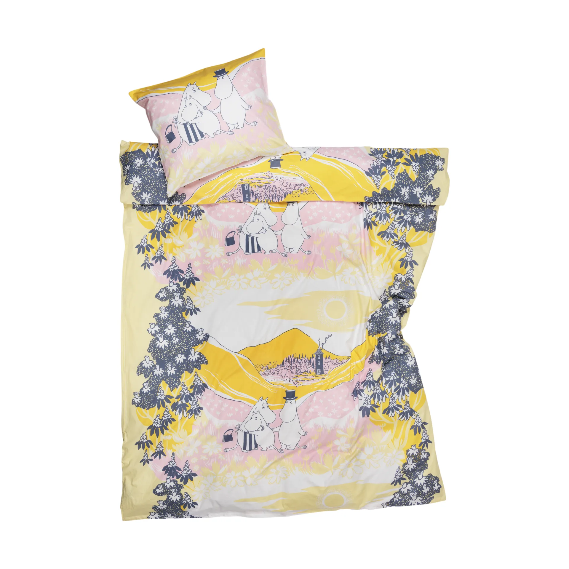 패밀리 타임 무민 침구 세트, 150x210 cm Moomin Arabia