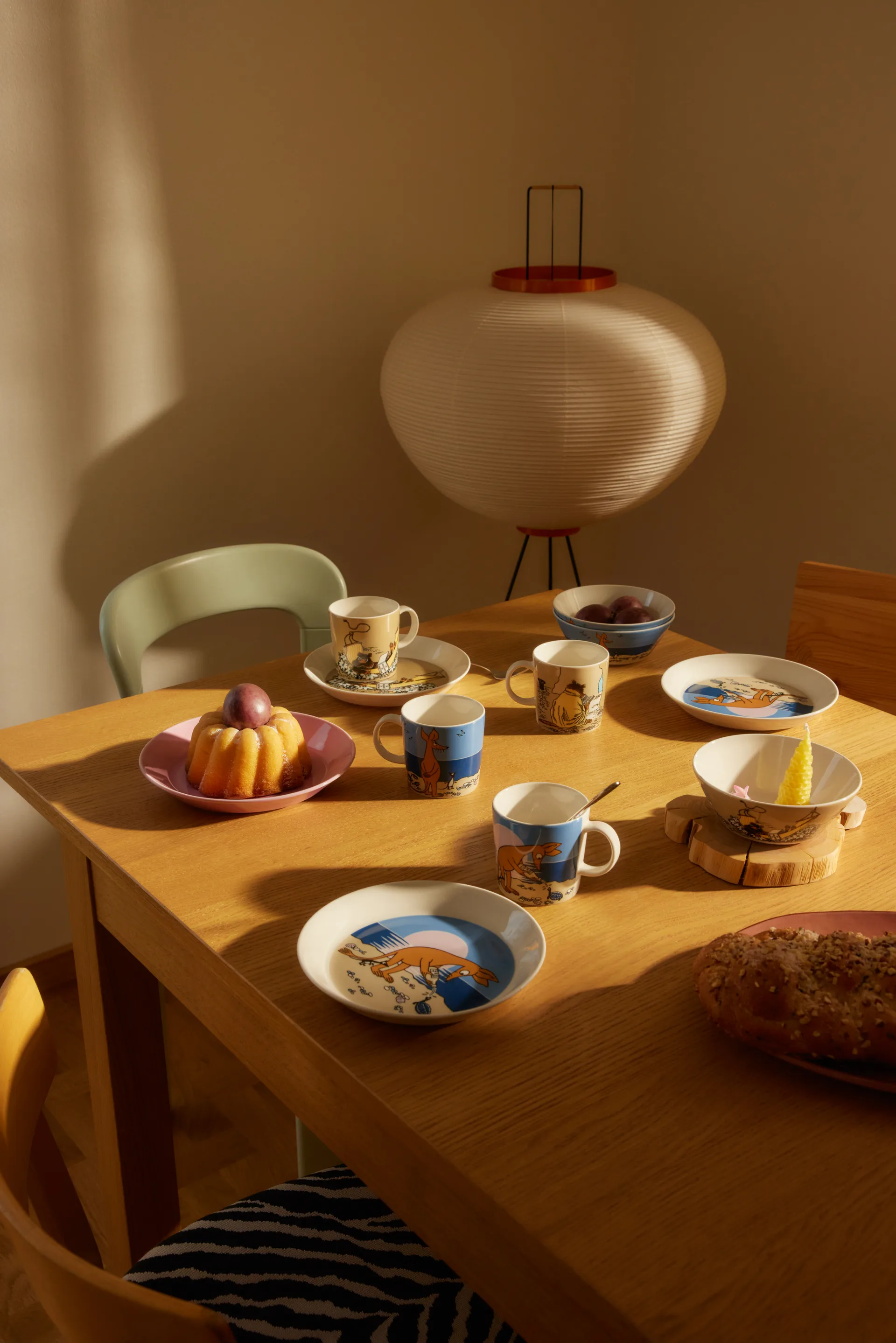 스니프 무민 접시 19 cm, Blue Moomin Arabia