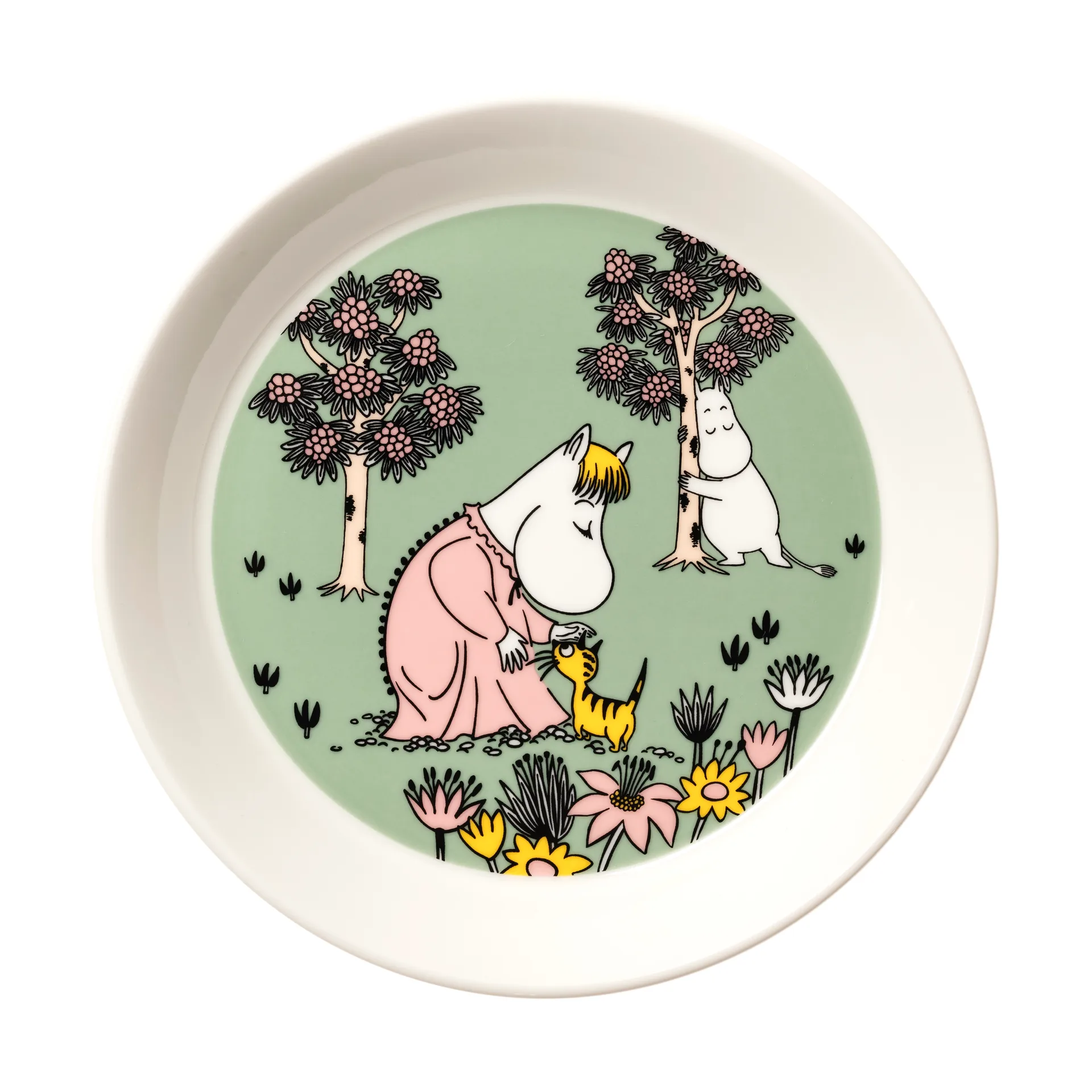 러빙 케어 무민 플레이트, Ø19 cm Moomin Arabia