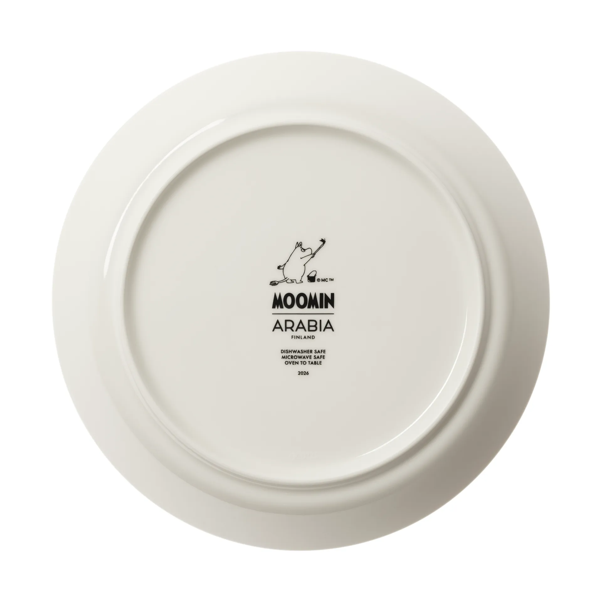 레디 포 베케이션 무민 플레이트, Ø19 cm Moomin Arabia