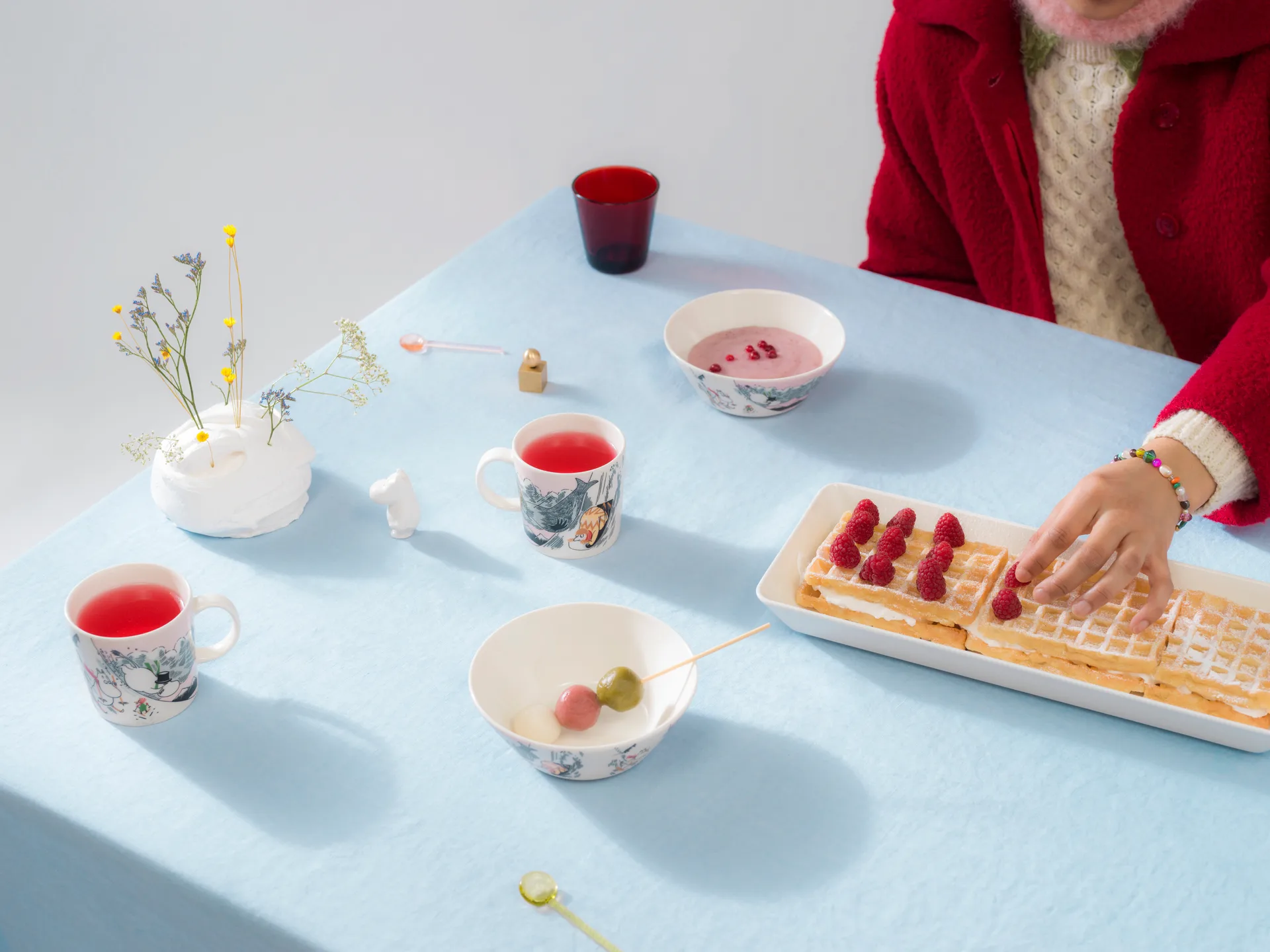 슬라이딩 무민 보울 2023, Ø15 cm Moomin Arabia